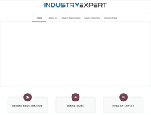 Tablet Screenshot of industryexpert.net
